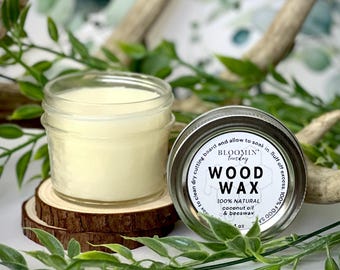 Wood Wax - Wood Conditioner, Cutting Board Wax, Board Balm, Butcher Block Wax