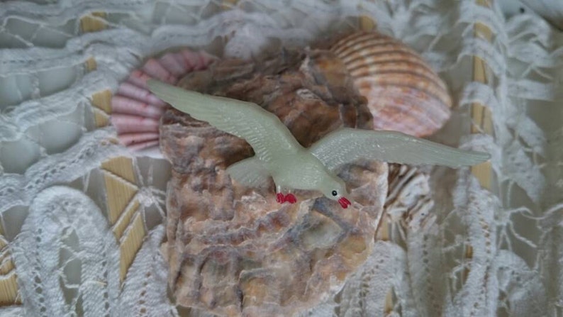 brooch Baltic Sea Gull Flying dull East Coast souvenir dull vintage badge vintage jewelry PIN souvenir coast