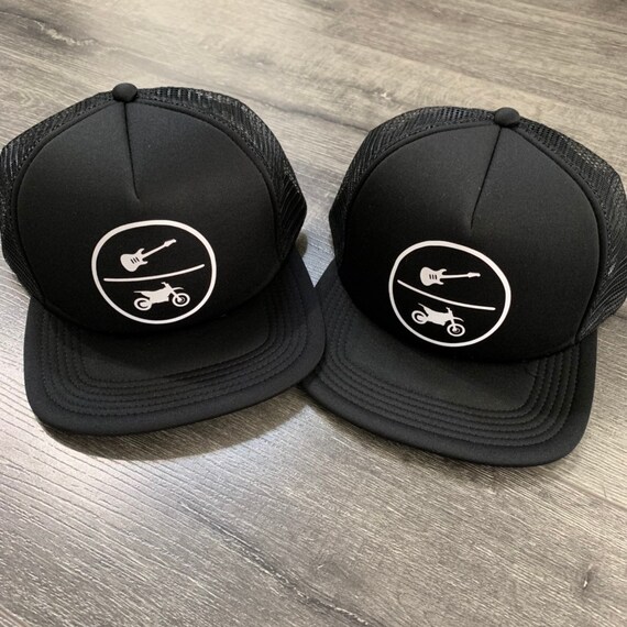 rock trucker hats