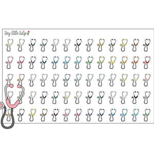 Planner Stickers Stethoscope/Doctor Appointment