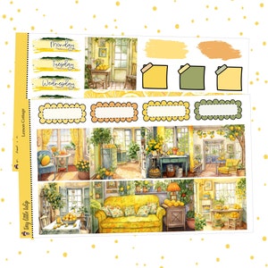 Lemon Cottage-B6 Weekly Kit-Planner Stickers