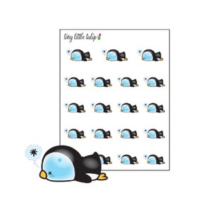 Planner Stickers Penguin Ugh