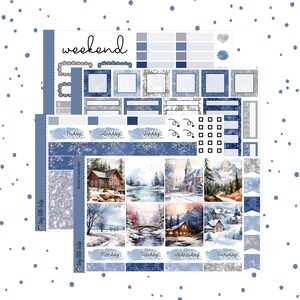 Hobonichi Cousin Weekly Kit Weekly Kit &quot;Winter Landscape&quot;