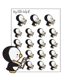 Planner Stickers Penguin To Do