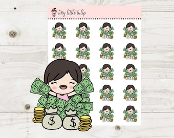 Planner Stickers Planner Girl Payday
