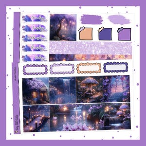 Mystic Fireflies-B6 Weekly Kit-Planner Stickers