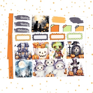 Tricks or Treats-B6 Weekly Kit-Planner Stickers