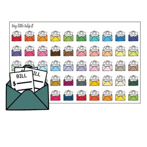 Planner Stickers Pay Bills/Bill Due