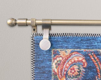 Wall Rug Hanger,Quilt Hanger ,5/8 Hardware set,Wall Rug Holder,Textiles Hangers