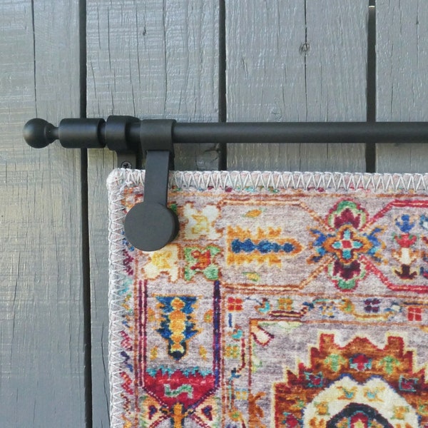 Metal Rug Hanger,Quilt Hanger ,Hardware set,Wall Rug Holder,Tapestry,Textiles Hanger