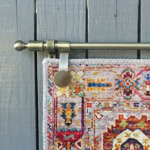 Metal Rug Hanger,Quilt Hanger ,Hardware set,Wall Rug Holder,Tapestry,Textiles Hanger