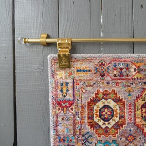 Metal Rug Hanger,Quilt Hanger ,Hardware set,Wall Rug Holder,Tapestry,Textiles Hanger