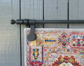 Metal Rug Hanger,Quilt Hanger ,Hardware set,Wall Rug Holder,Tapestry,Textiles Hanger