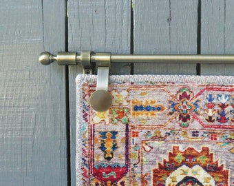 Metal Rug Hanger,Quilt Hanger ,Hardware set,Wall Rug Holder,Tapestry,Textiles Hanger