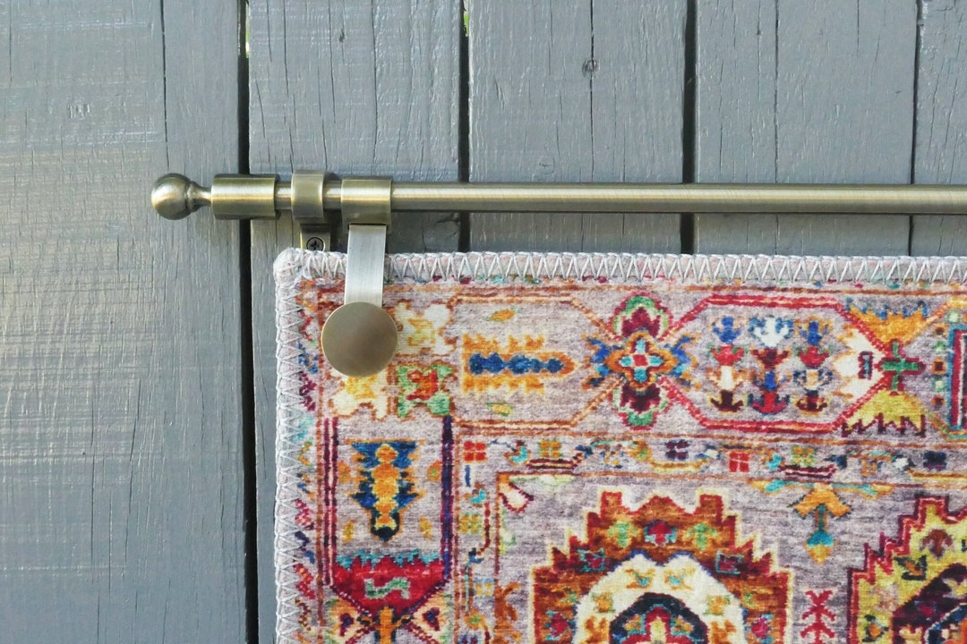 Metal Rug Hanger,quilt Hanger ,hardware Set,wall Rug Holder,tapestry