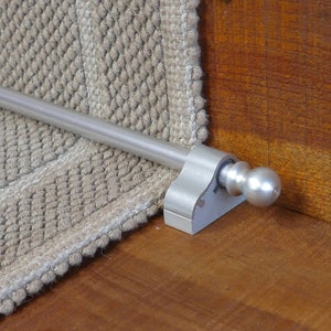 Stair Rod,Runner Rods,3/8'' Stair Carpet Runners ,Sliding cover practical Hardware set,Stairway Rug Holder