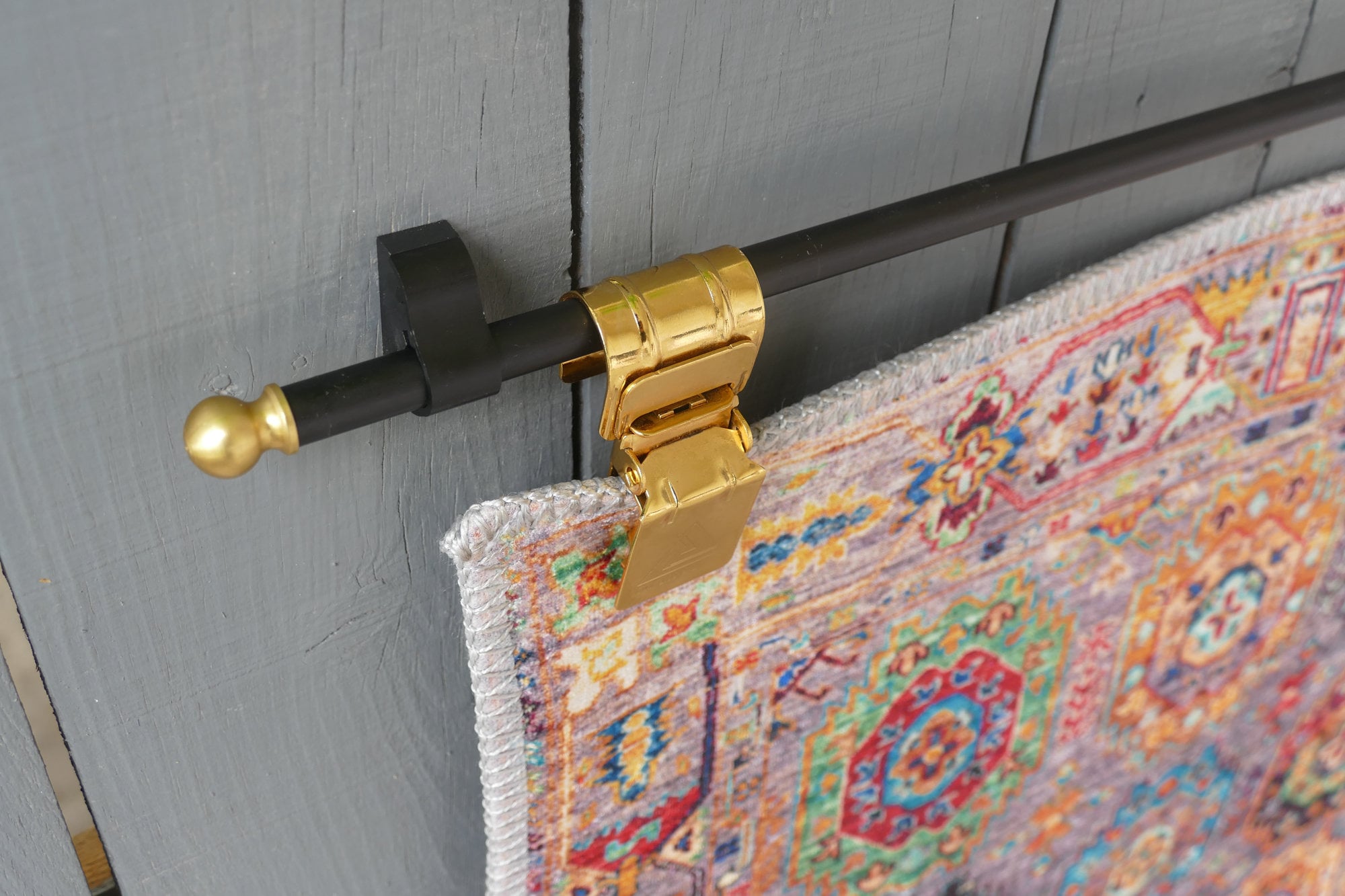 Metal Rug Hangerquilt Hanger hardware Setwall Rug Etsy