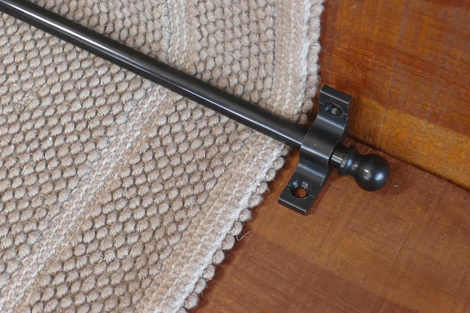 Black Stair Rod,runner Rods,3/8'' Stair Carpet Runners ,hardware Set,stairway Rug Holder Etsy