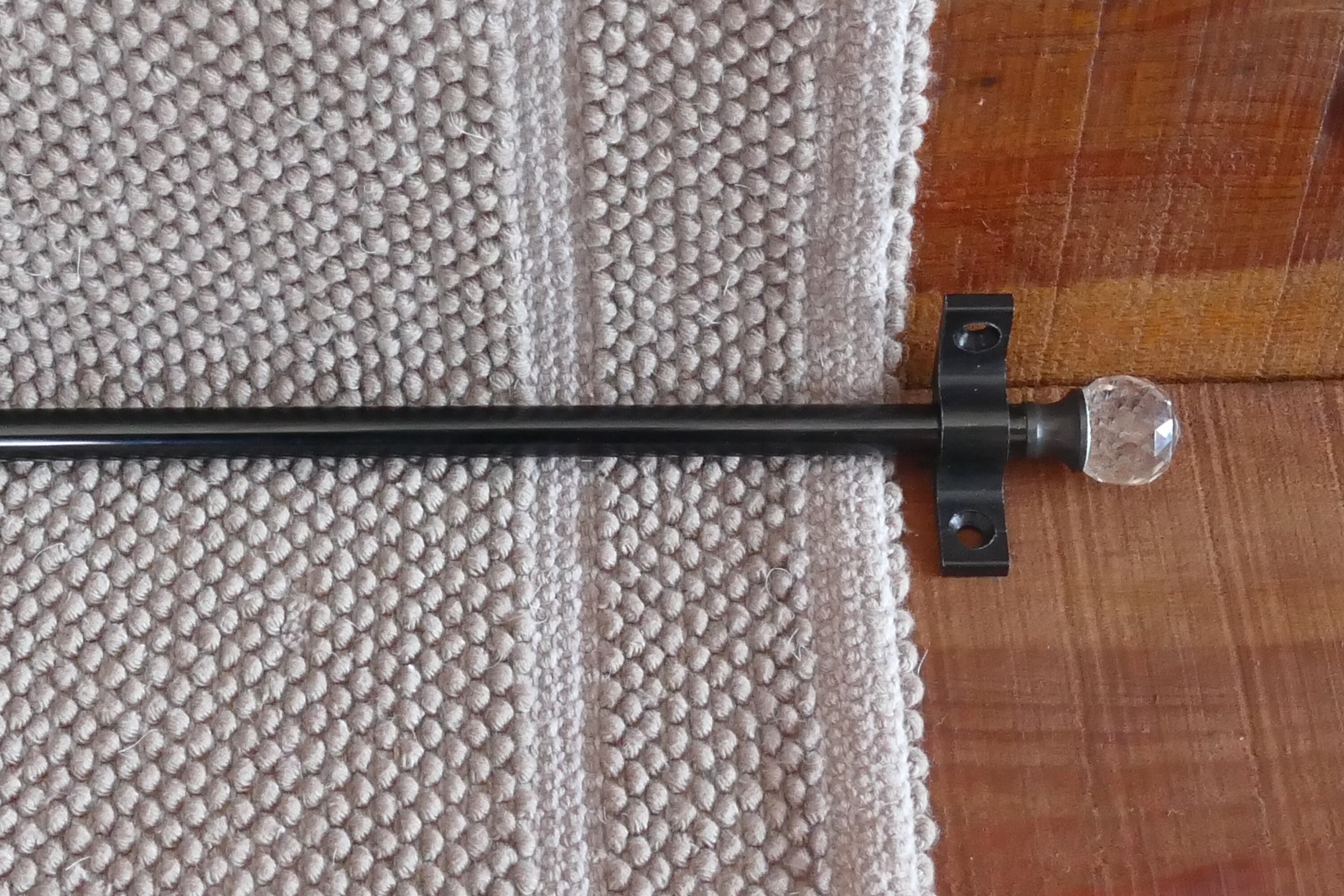 Black Stair Rodrunner Rods3/8'' Stair Carpet Runners Etsy