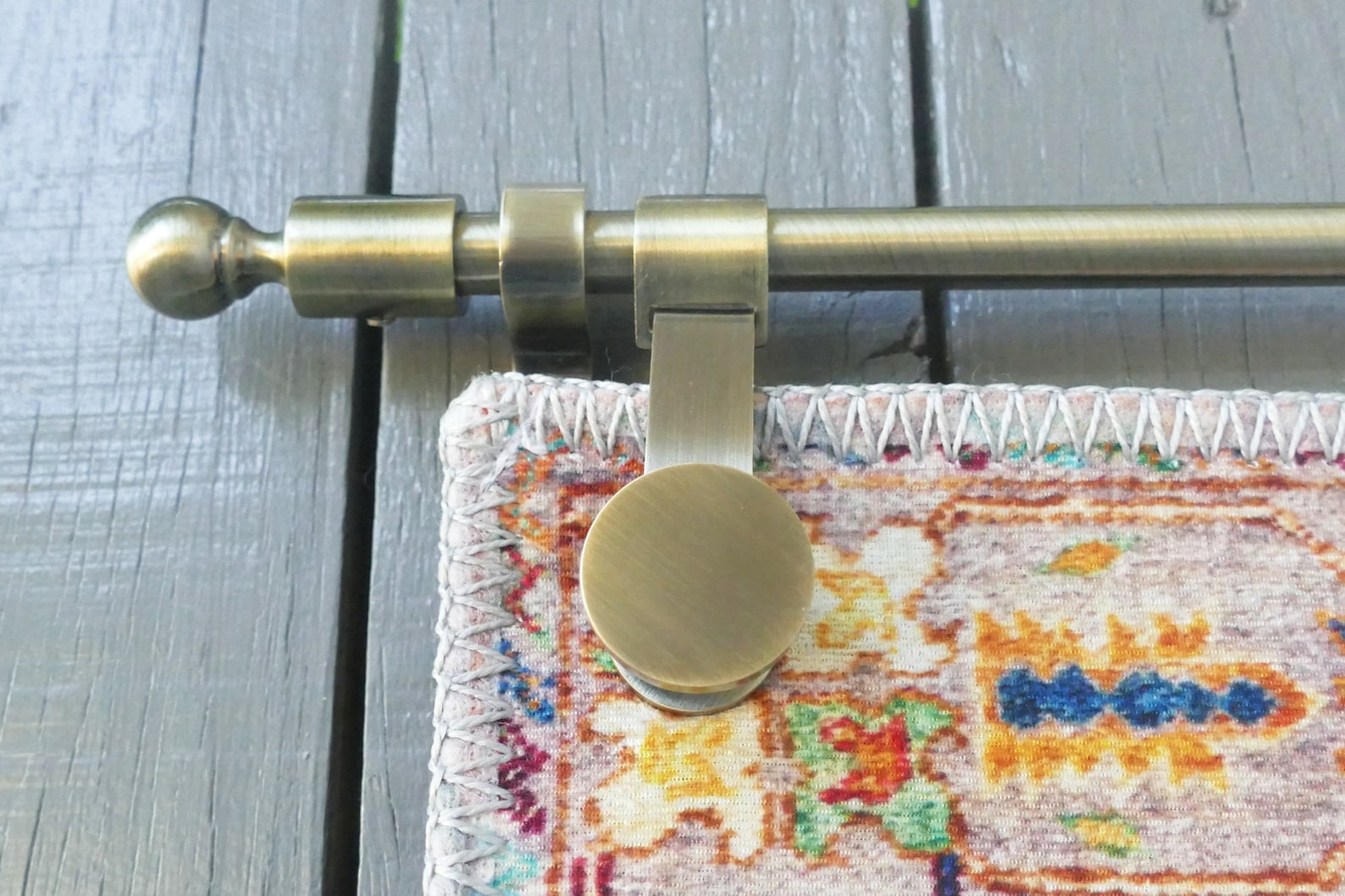 12 Inch Compression Rug Hanger Metal Rug Hanger,quilt Hanger ,hardware Set,wall Rug Holder,tapestry ...