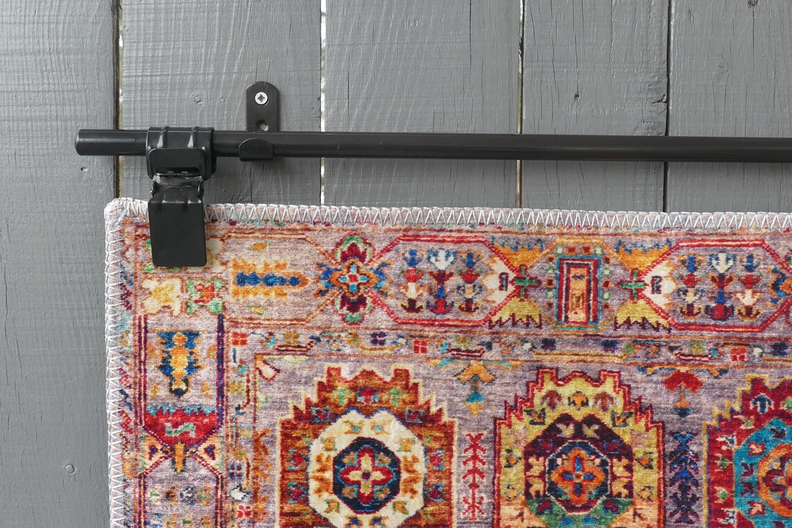 Metal Rug Hangerquilt Hanger hardware Setwall Rug Etsy