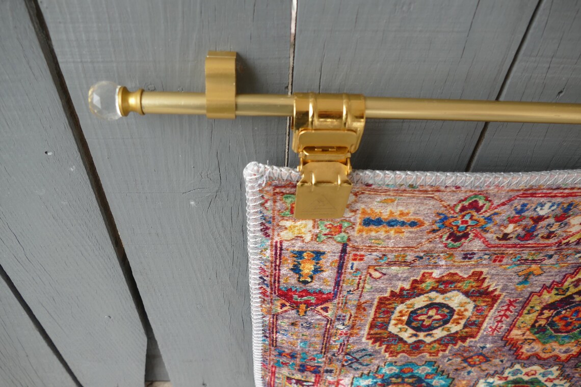 Metal Rug Hangerquilt Hanger hardware Setwall Rug Etsy