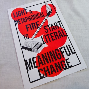 Metaphorical Fire Print