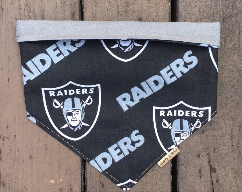 raiders dog bandana