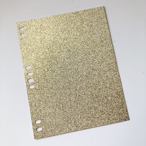 GLITTER RING BINDER Page Lifter - All size ring planners