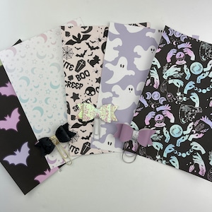 Planificadores de Halloween: A6, B6, Personal, A5 (Juego de 5)