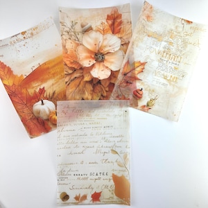 FALL VELLUM DASHBOARD Set für Ringplaner , A6, B6 Personal, Personal Wide A5 A5 breit