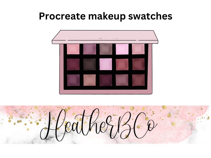 Procreate makeup palette
