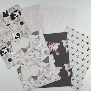 DIVIDER SET TRAVEL for Ring Planners A5, A5 Wide, Pocket, Personal, B6, A6