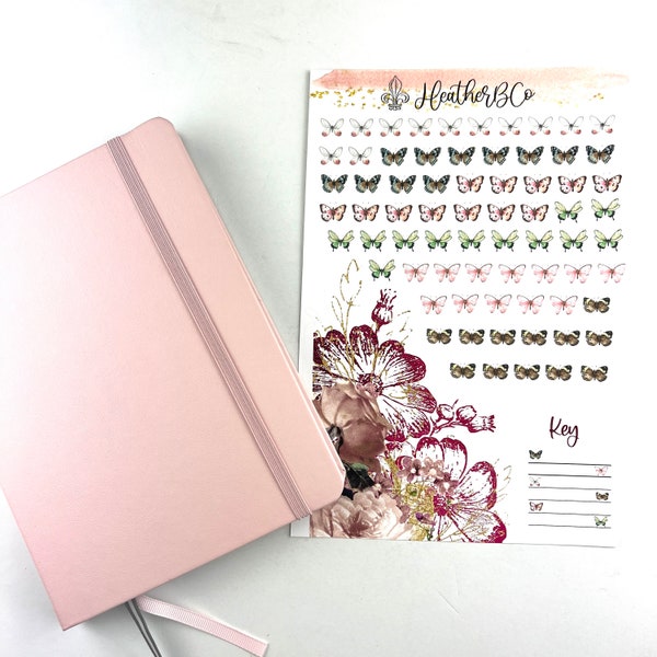 Extra Large Butterfly Stickers Etsy