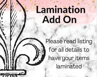 LAMINATION ADD ON für Dashboards aus Pergament