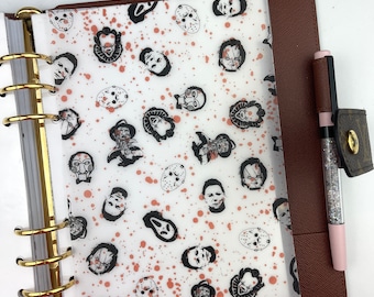 Halloween Horror Vellum Dashboard: Ring-Planer Einlage