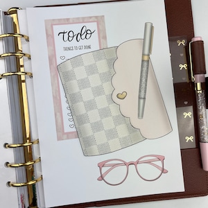 Luxe Cloud Planner Dashboard: Ring Planner Insert, A5/A6/B6