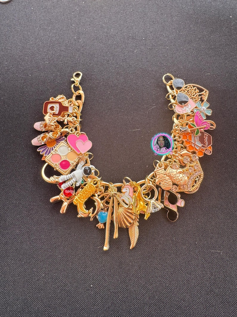 Charm Bracelet -random - Etsy