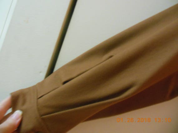 Beige cashmere long Gian Franco Ferre 3/4 jacket - image 3