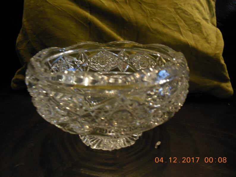 Waterford Fine Crystal Candy Dish 3 1/4 H top Diameter 5 3/.4 Etsy