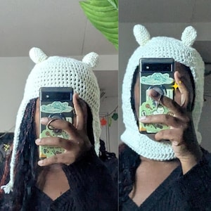 finn from adventure time crochet hat