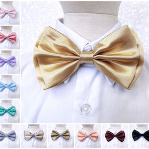 Multi-color Satin Bow Ties Adult Child Formal Attire Wear - Etsy