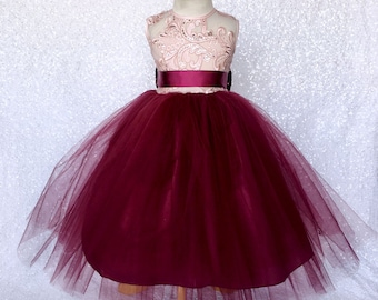 maroon and gold gown