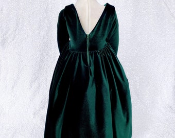 hunter green summer dress