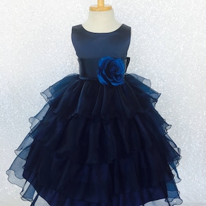 Dark blue dresses for juniors best sale