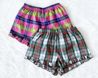 Christmas Pj Shorts - Etsy Australia
