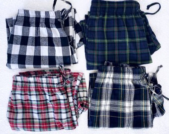Flannel Pajama Pants Etsy