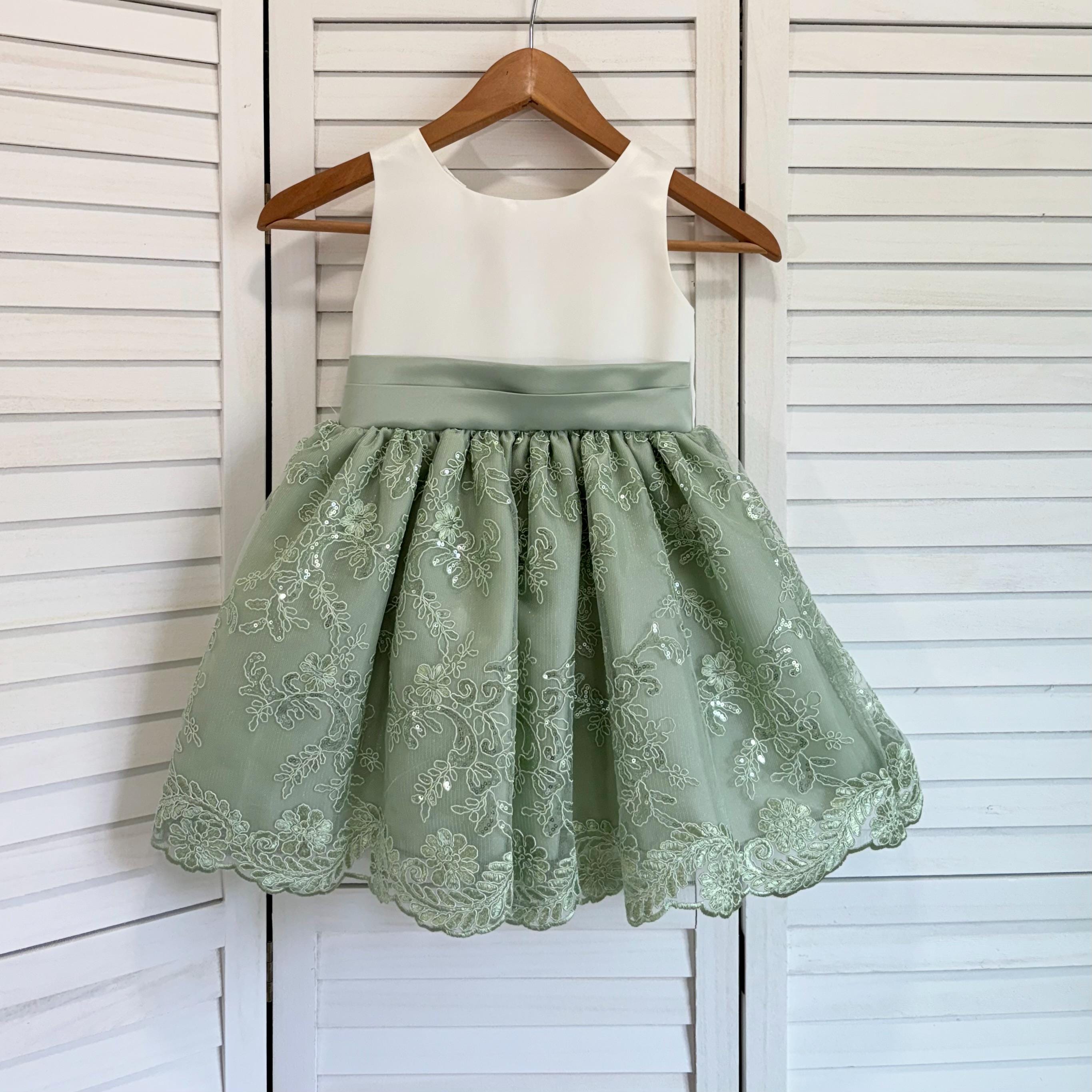 Olive Infant Dress - Etsy
