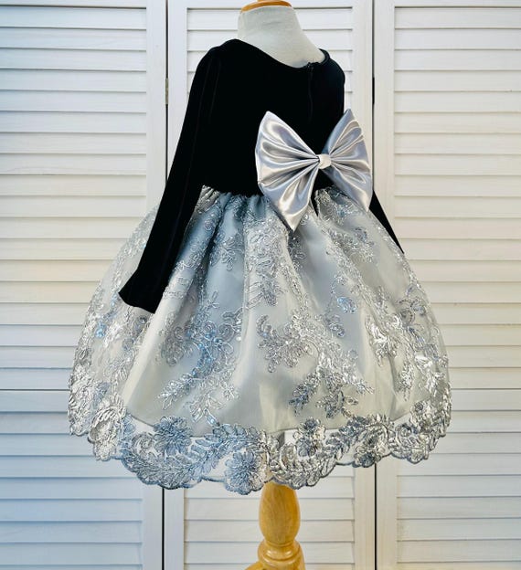 festive winter dress The Winter Rose Dress Childrens Red Holiday Dress 10