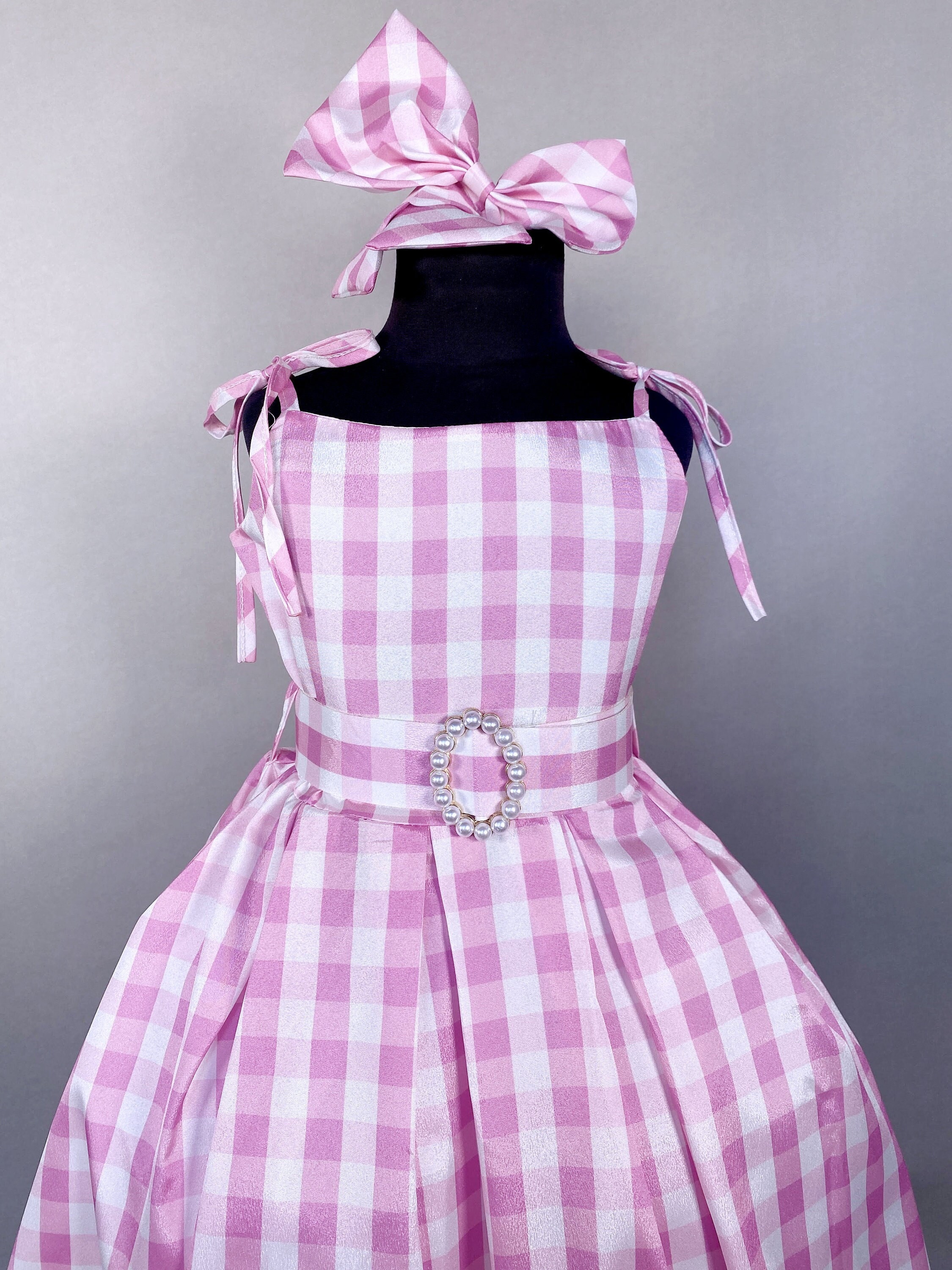 Gingham Barbie Dress - Etsy Gingham Barbie Dress - Etsy